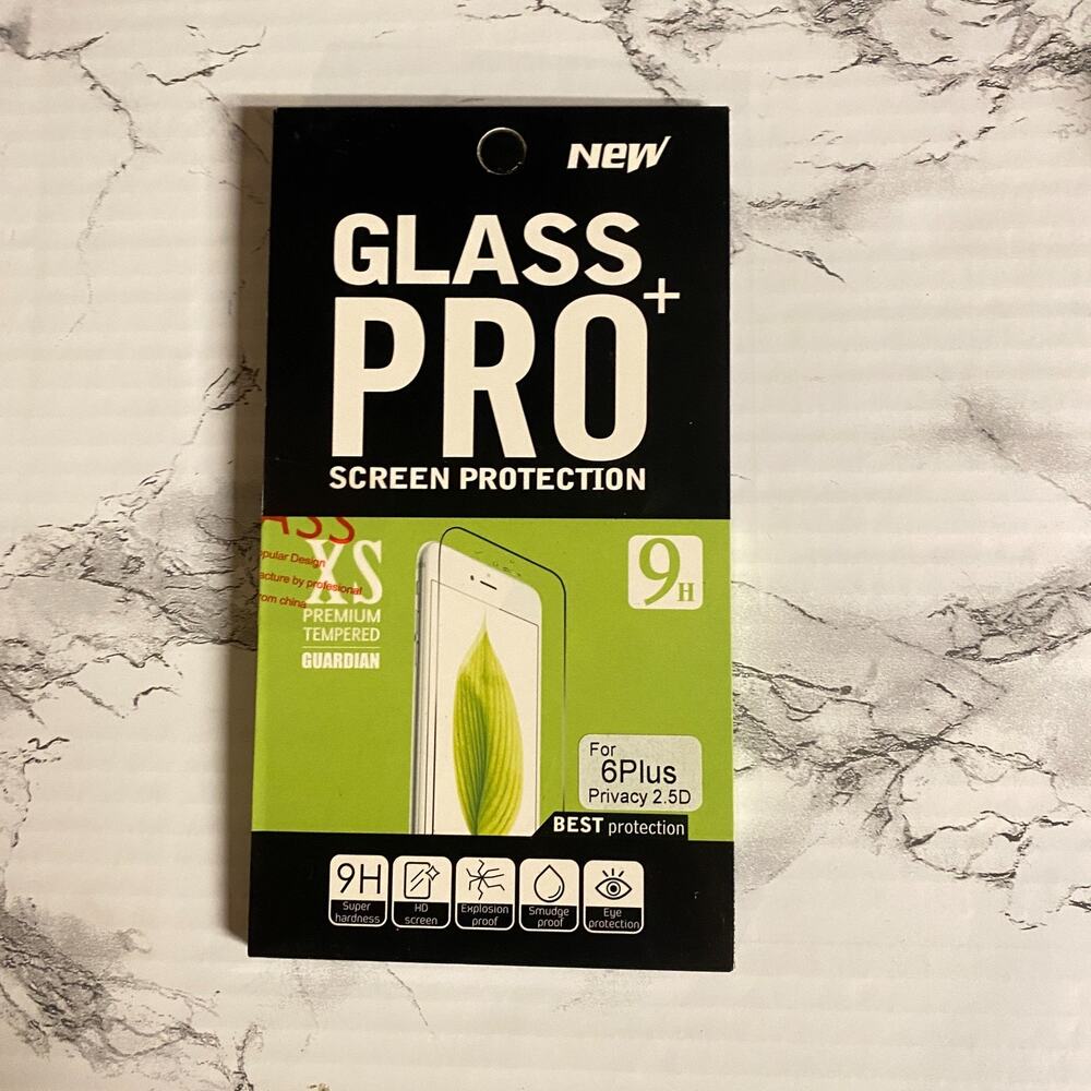 Glass Pro+ Screen Protection 9H iPhone 6 Plus 6+ Premium Guardian Tempered New